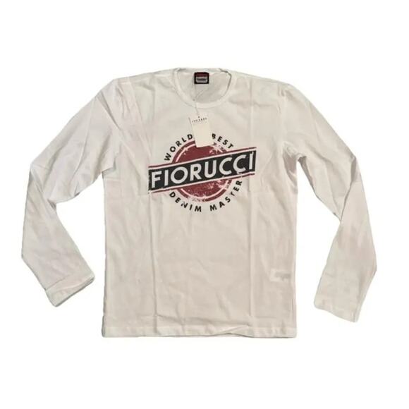 Fiorucci Men's Graphic Print Crew Neck Long-Sleeve T-Shirt XL - Picture 1 of 9